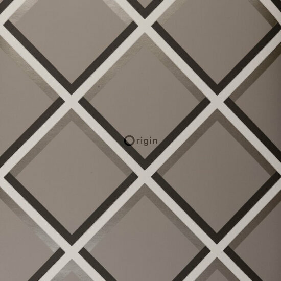 Origin Wallcoverings Couture 307127 - Bruin Behang