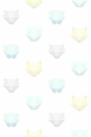 Origin Wallcoverings Hide &amp; Seek 357208 - Groen / Grijs / Blauw Behang