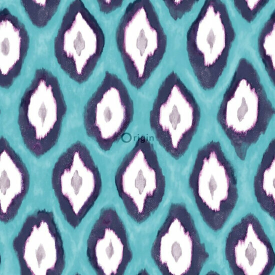 Origin Wallcoverings Mariska Meijers 346917 - Blauw / Groen Behang