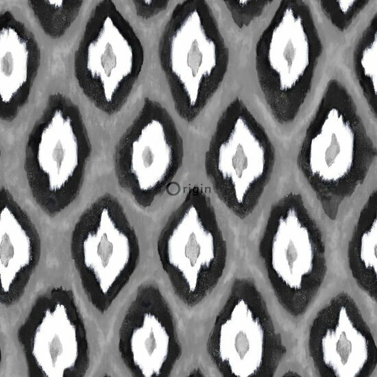Origin Wallcoverings Mariska Meijers 346919 - Zwart / Wit Behang