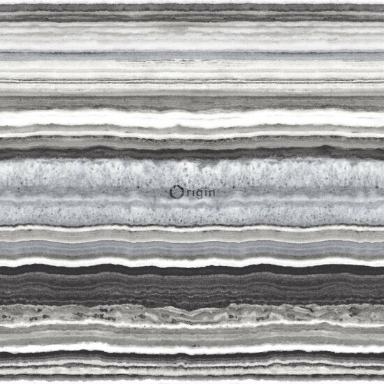 Origin Wallcoverings Mati&egrave;res 337238 - Zwart Behang
