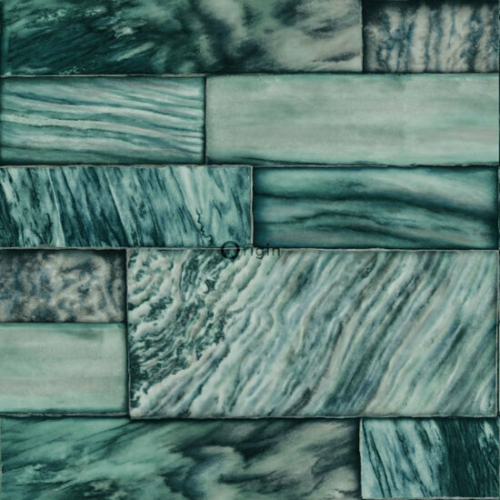 Origin Wallcoverings Mati&egrave;res 337252 - Groen Behang
