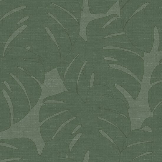 Origin Wallcoverings Natural Fabrics 347762 - Groen Behang