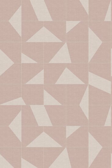 Origin Wallcoverings Natural Fabrics 357231 - Roze Behang