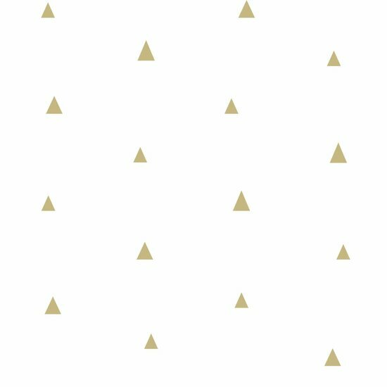 Origin Wallcoverings Precious 347680 - Wit / Goud Behang