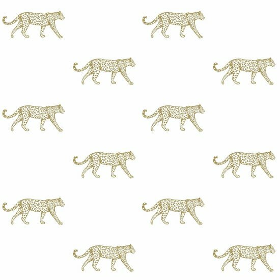Origin Wallcoverings Precious 347685 - Wit / Goud Behang