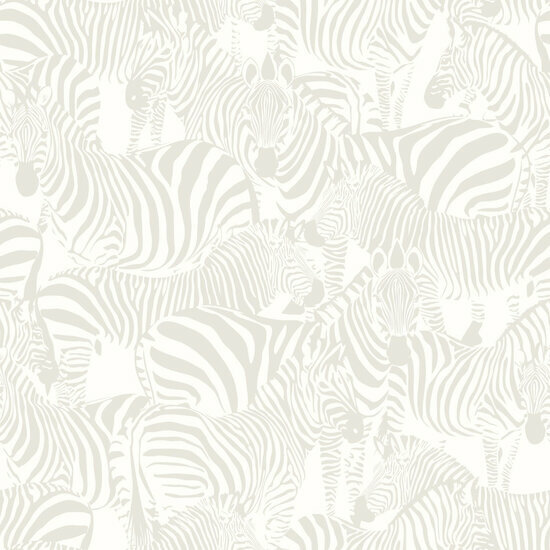 Origin Wallcoverings Upstairs Downstairs 346836 - zilver / Grijs Behang