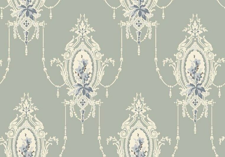 Dutch Wall Decor Gammalsvenska Klassiker 518-01 Grijs Behang