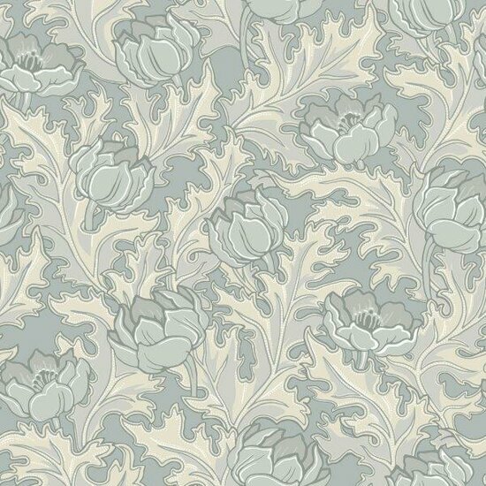 Dutch Wall Decor Gammalsvenska Klassiker 519-02 Blauw Behang