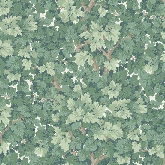 Dutch Wall Decor Gammalsvenska Klassiker 524-02 Groen Behang