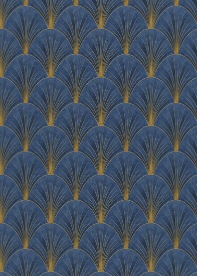 Dutch Wall Decor Elle Decoration 4 10451-08 / 1045108 Blauw Behang