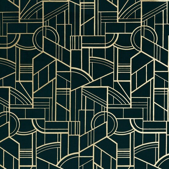 Casamance MELLOW 71020444 - Zwart Behang