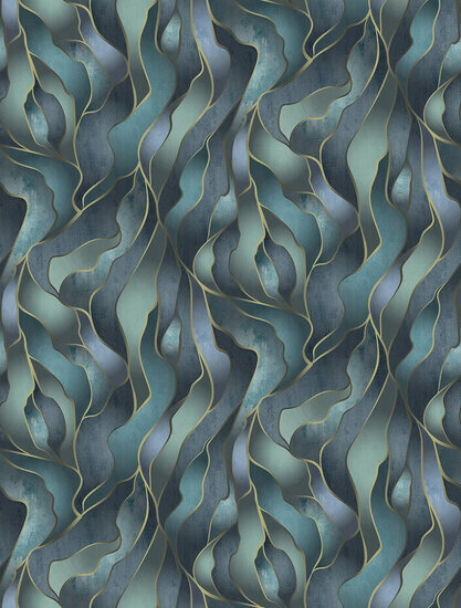 Dutch Wallcoverings Feature Walls FW4010-2 - Blauw Behang