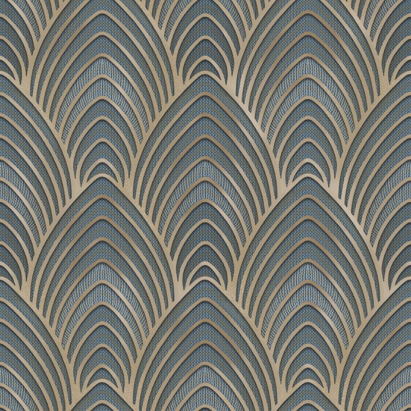 Noordwand Utopia G68018 Blauw