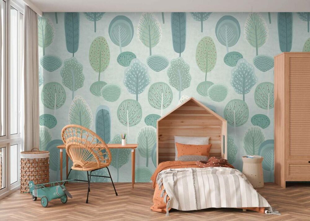 AS Creation Lilly &amp; Luis - 77071-1 / 770711 Blauw