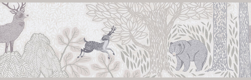 AS Creation Lilly &amp; Luis Behangrand - 77175-2 / 771752 Bruin