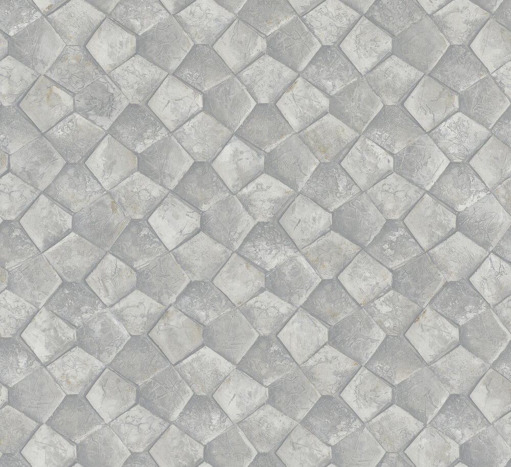 HookedOnWalls Material Matters (incl. Gratis Lijm*) 24746 Grijs
