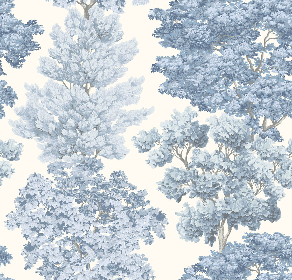 HookedOnWalls Scalamandre (incl. Gratis Lijm*) JV26038 Blauw