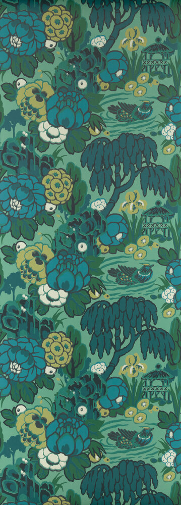 HookedOnWalls Young Traditionals (incl. Gratis Lijm*) 27808 Groen / Blauw