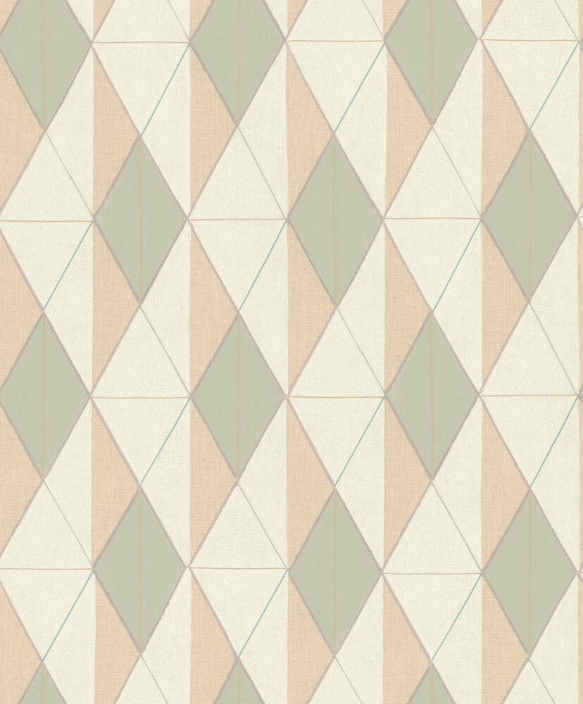 HookedOnWalls Umami (incl. Gratis Lijm*) 30237 Geel / Roze / Cr&egrave;me