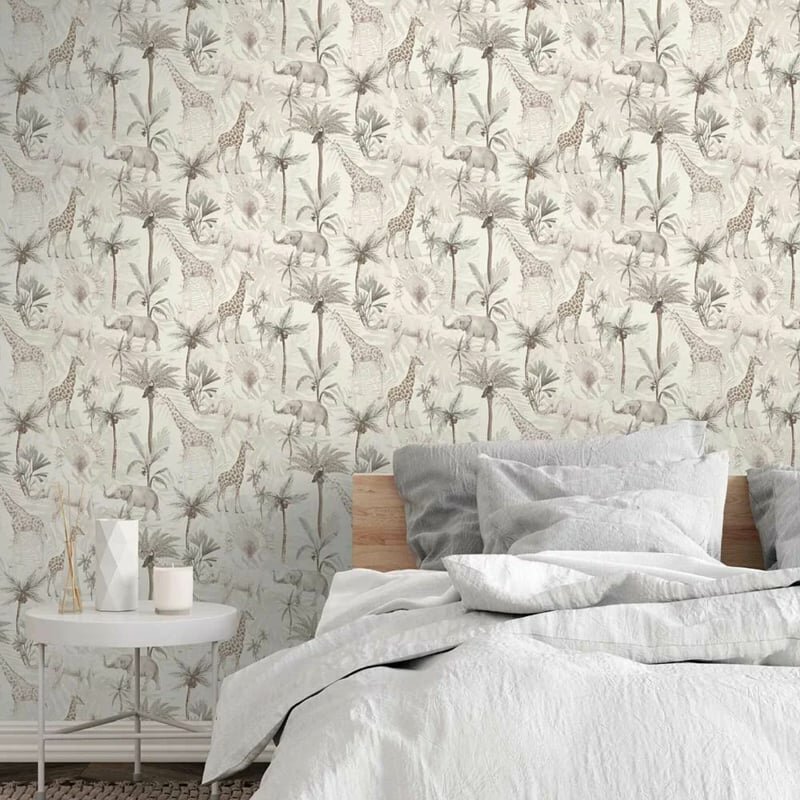 Arthouse Signature Collection behang Serengeti Animals Neutral 923703