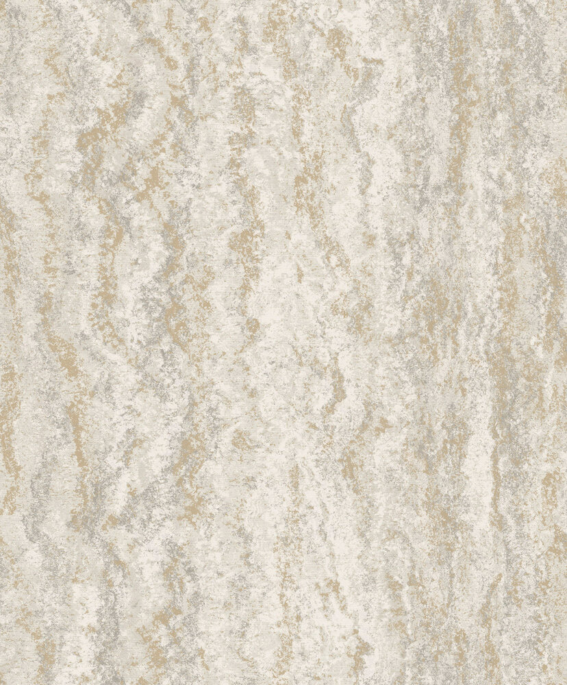 Dutch First Class Textura (incl. Gratis Lijm*) 66162 Wit / Champagne / Grijs