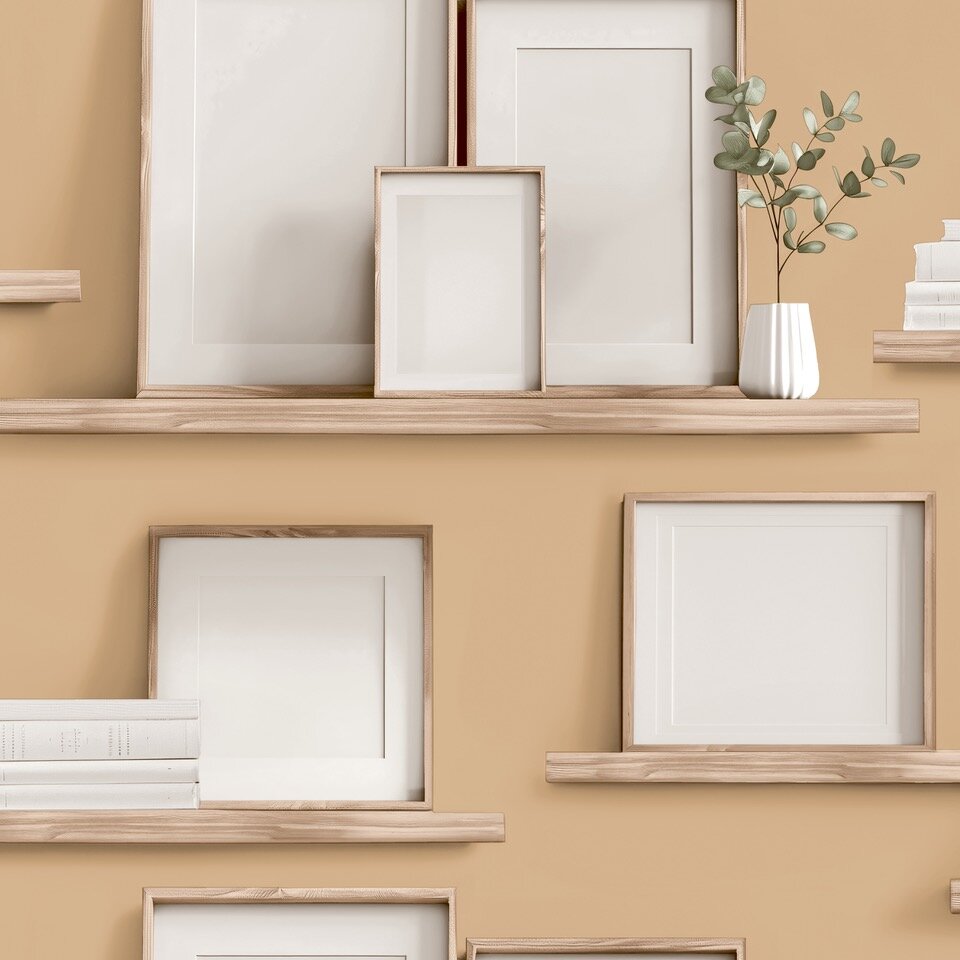 Dutch Wallcoverings Illusion M892-02 Beige / Wit