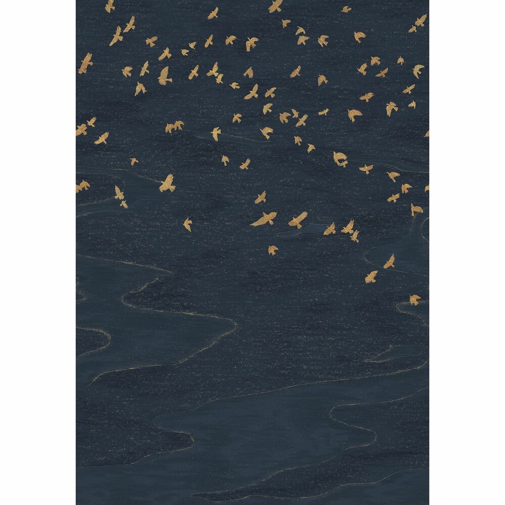 Casamance Panoramas 4 (incl. Gratis Lijm*) 76730610 - Blauw