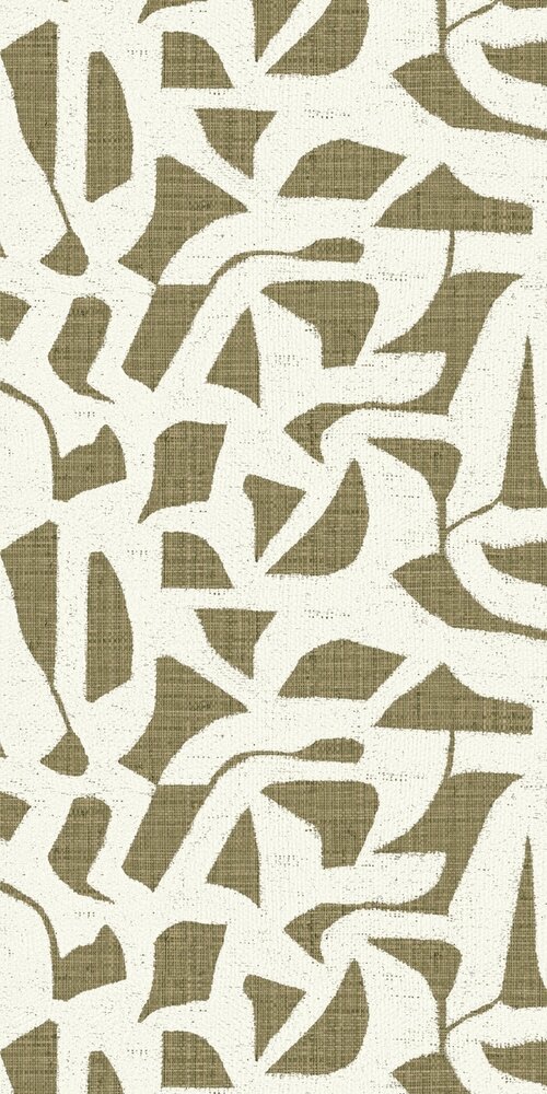 Casamance Modernismo (incl. Gratis Lijm*) 76830712 - Groen / Wit