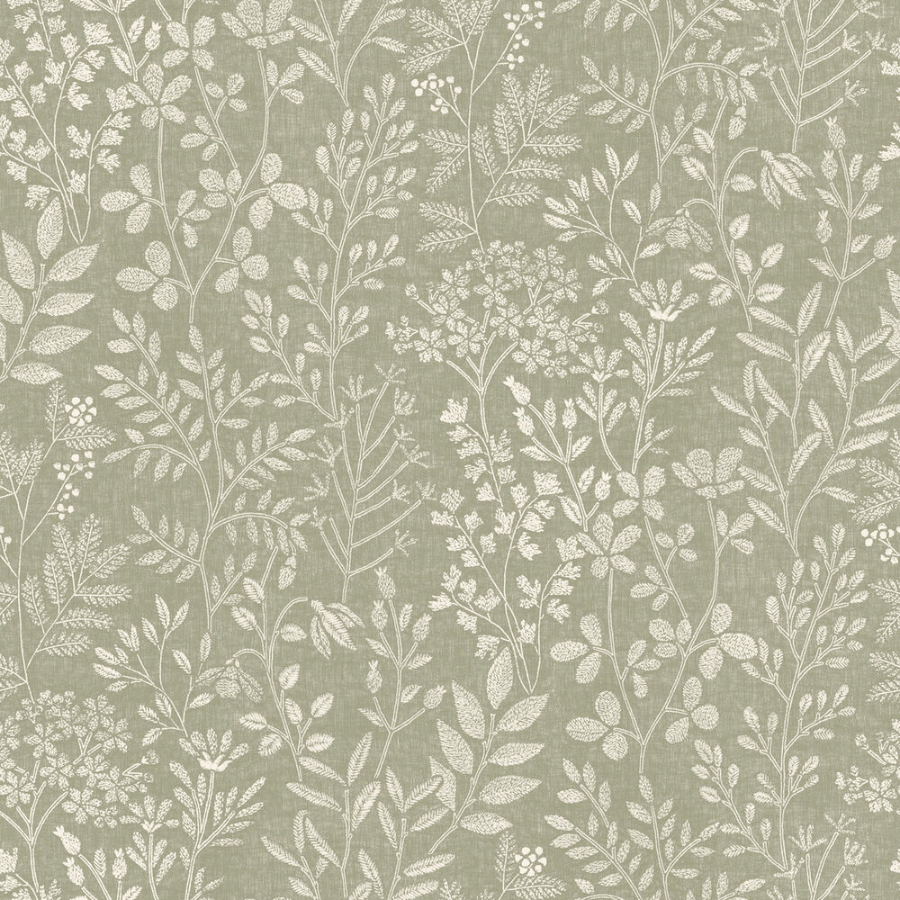 Dutch Wallcoverings Karuna 205003 - Groen