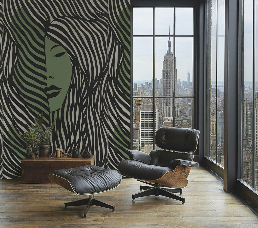 AS Creation Metropolitan Stories Hot Spots Fotobehang Groen - 79016-4 / 790164