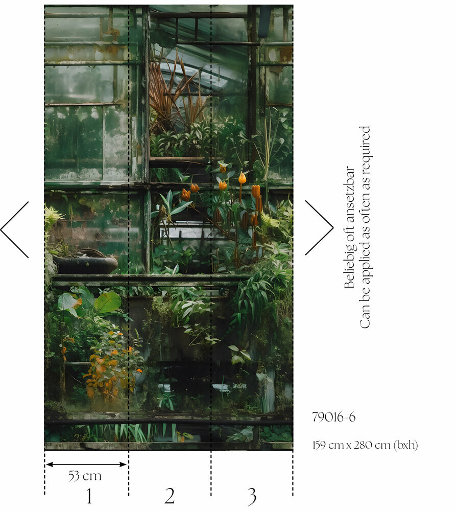 AS Creation Metropolitan Stories Hot Spots Fotobehang Groen - 79016-6 / 790166