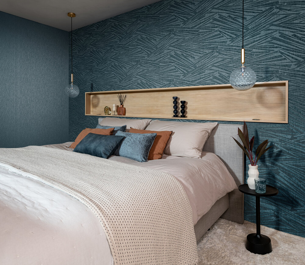 Rasch Sky Lounge / Incanto 608687 Blauw