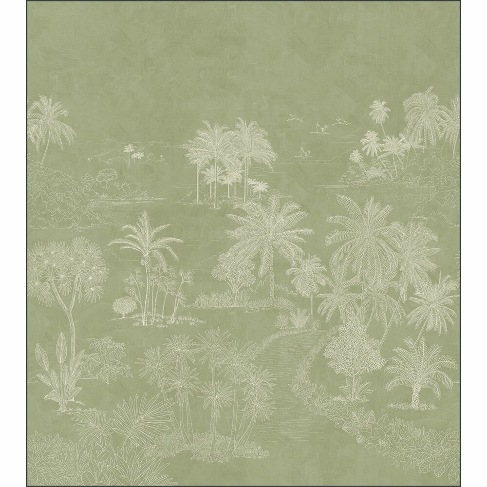 Caselio Borneo (incl. Gratis Lijm*) BORN106554001 - Groen