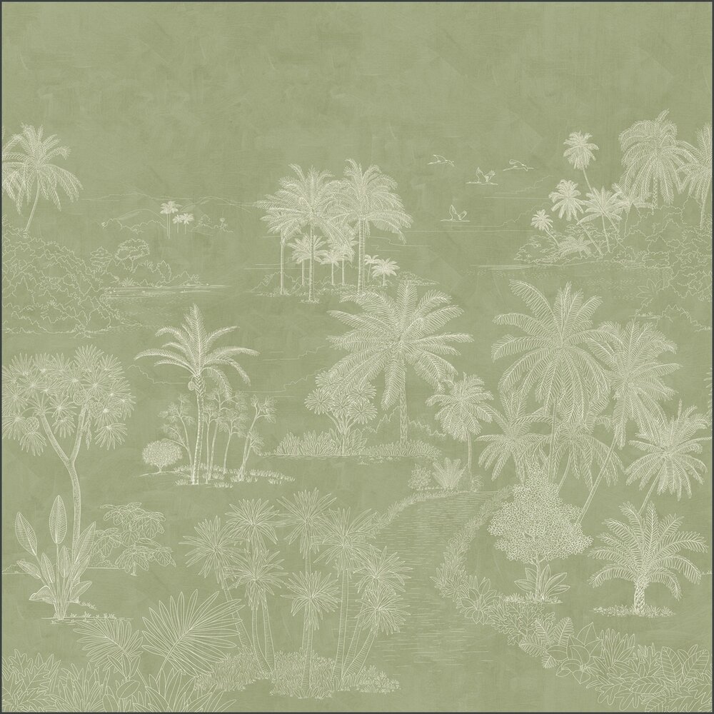 Caselio Borneo (incl. Gratis Lijm*) BORN106554006 - Groen