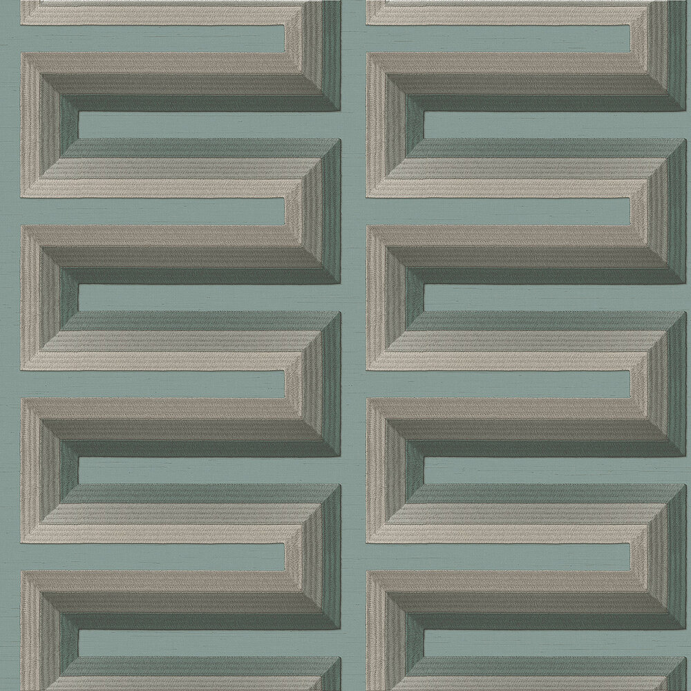 Dutch Wallcoverings Renaissance 2 RE521075 Blauw / Beige