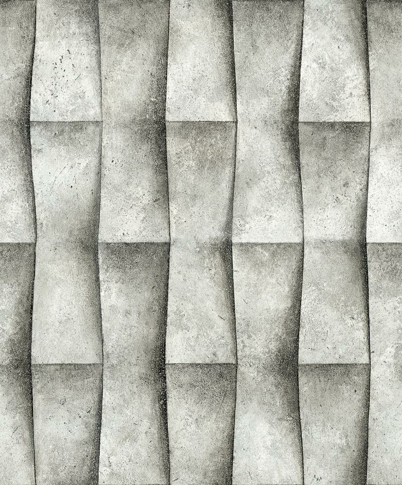 Noordwand Mona 81651 - Grijs / Zwart