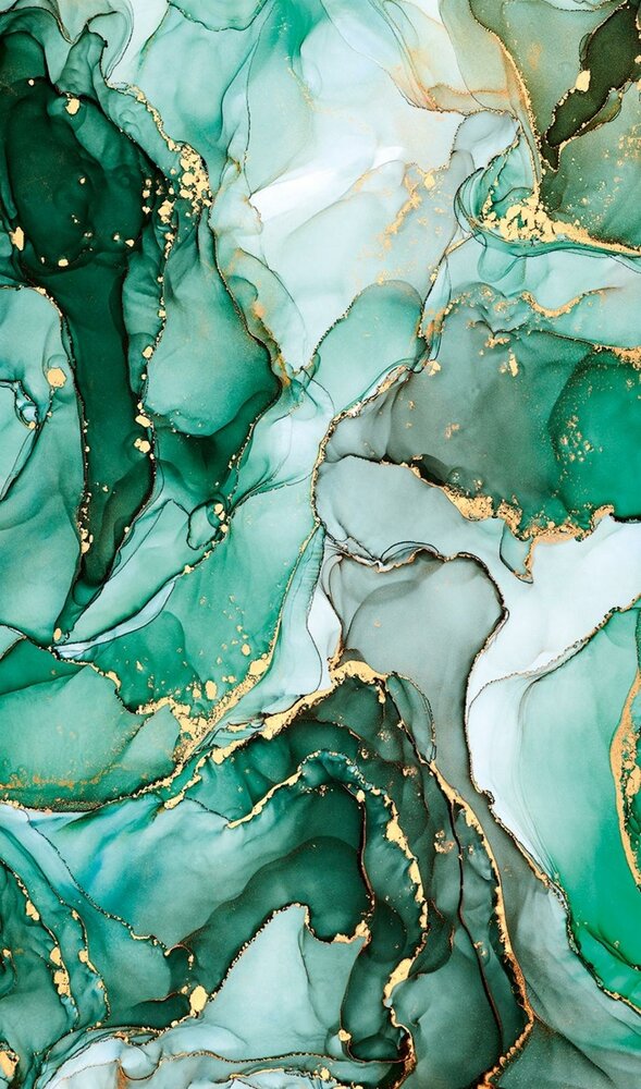 Noordwand Mona 81681 - Groen / Metallic