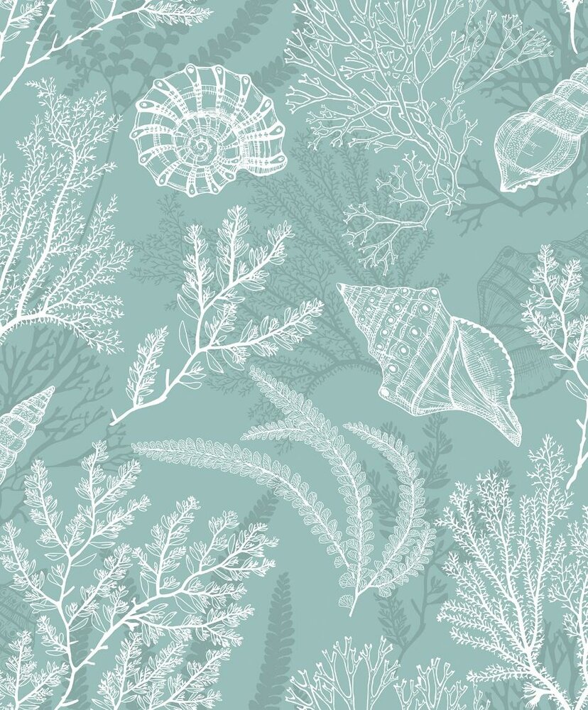 Noordwand Mona 81688 - Wit / Groen