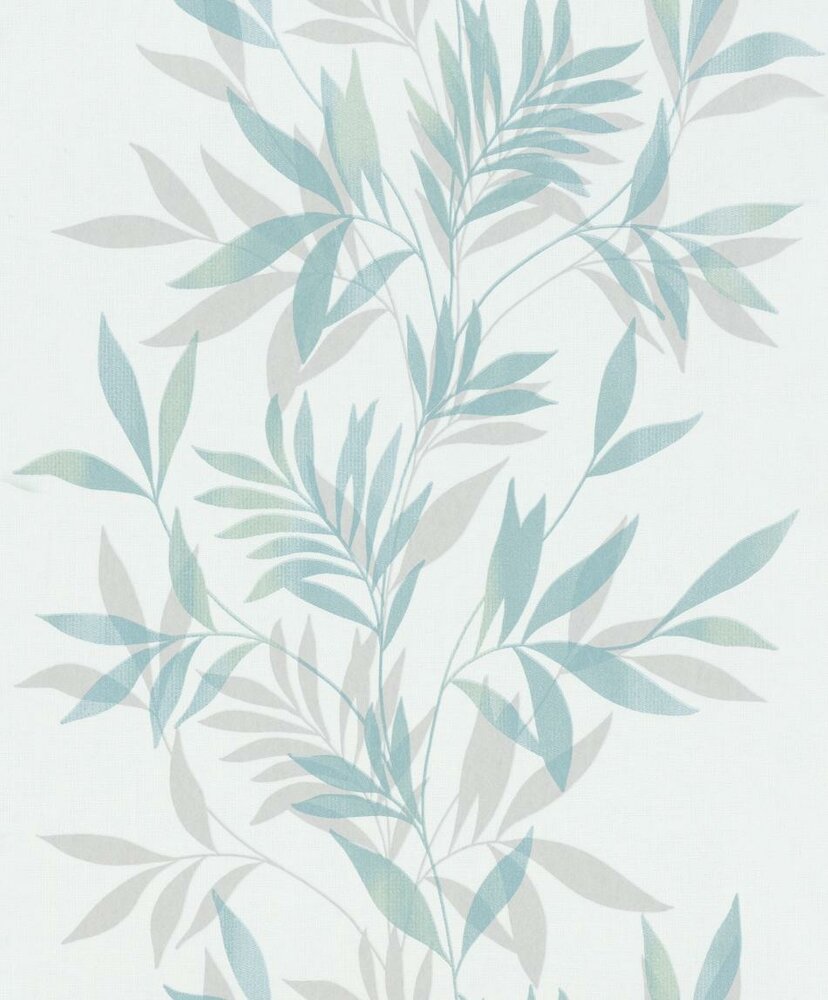 Noordwand Mona 82461 - Wit / Groen / Metallic