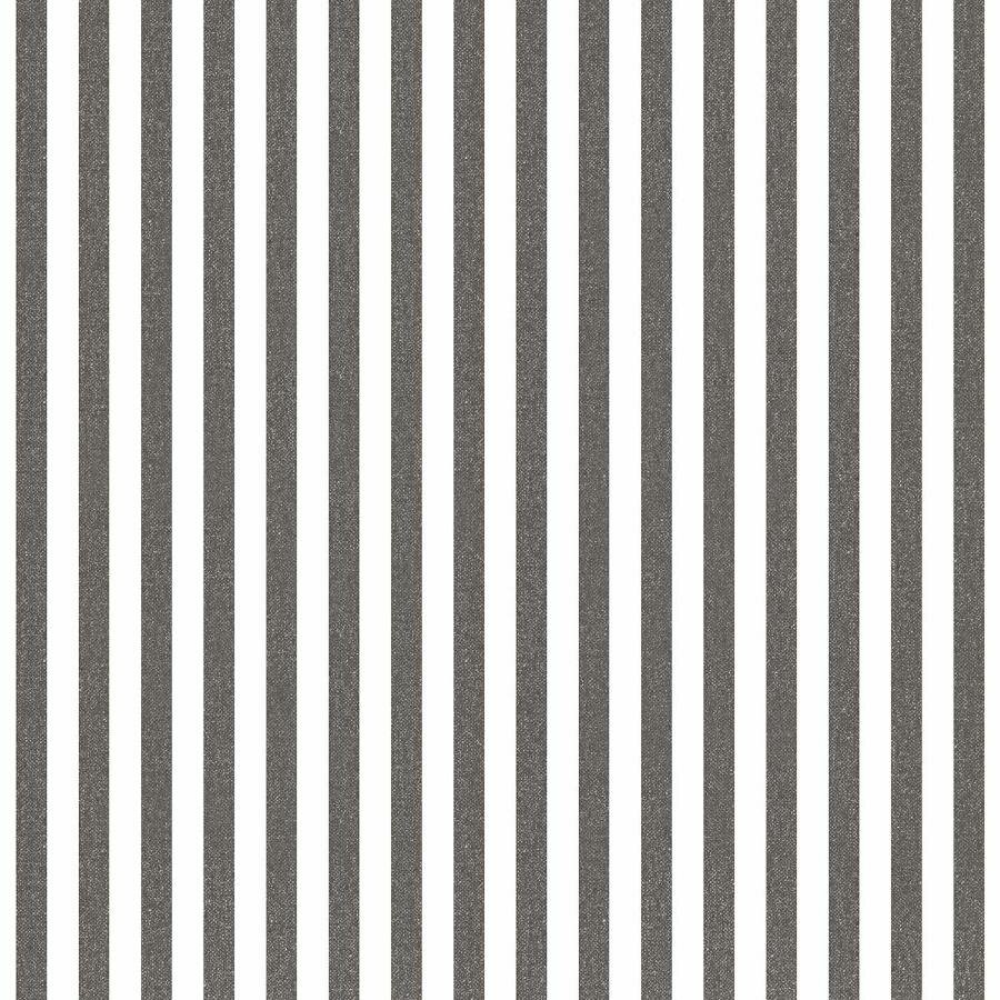 Noordwand Top Stripes 38439 - Zwart / Wit