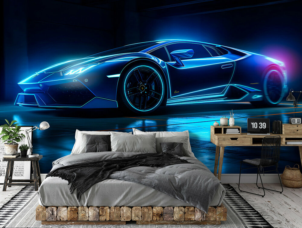 FBK Race Car Fotobehang 14644