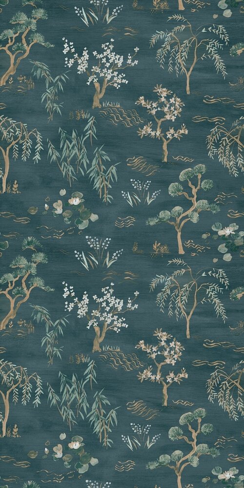 Casamance Legendes (*Incl. Gratis Lijm!)  - 70000406 -  Blauw