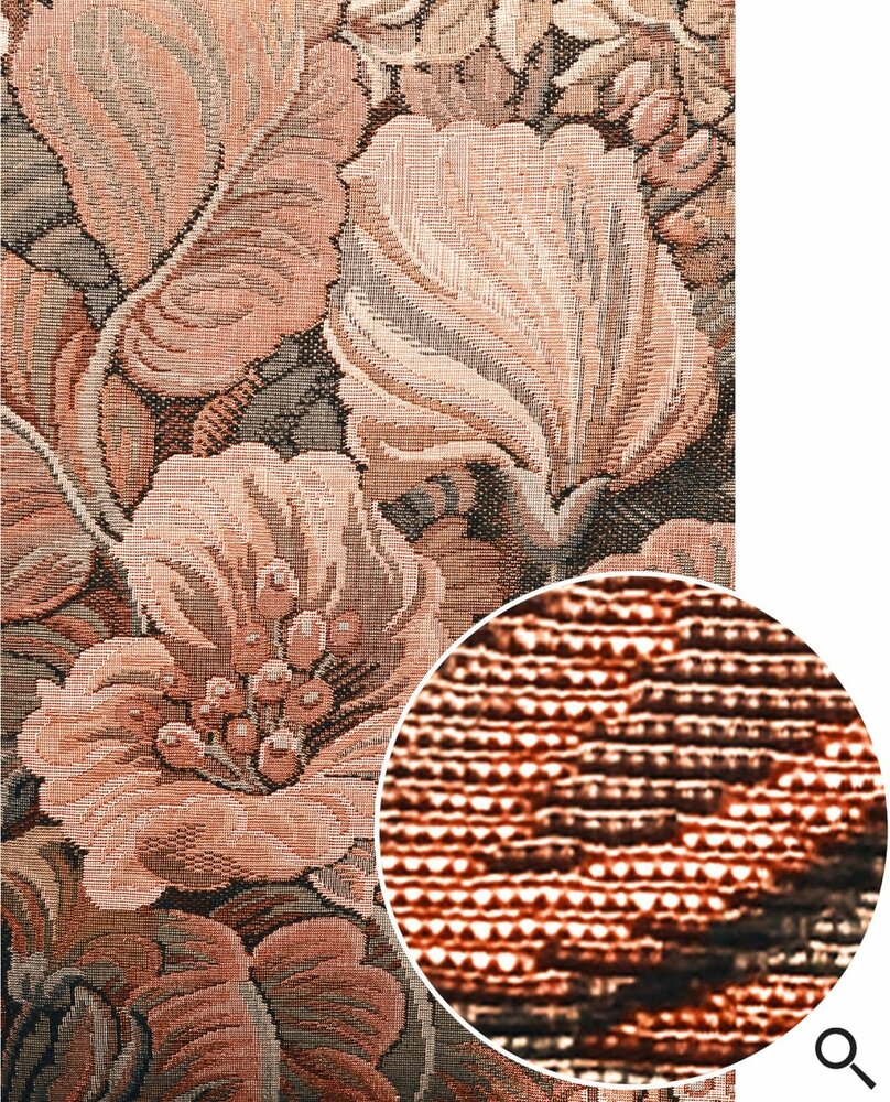 Esta Home Bloemen 159507 (incl. Gratis Lijm*) Terracotta