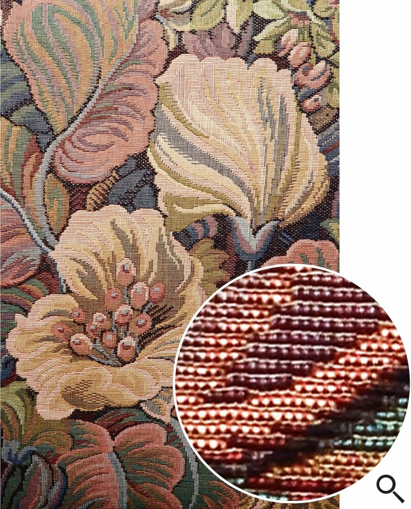 Esta Home Bloemen 159506 (incl. Gratis Lijm*) Terracotta