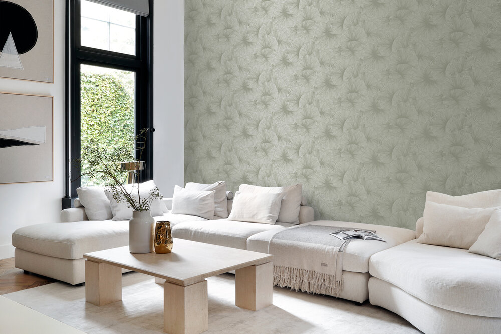 Origin Wallcoverings Botanisch 348008 (incl. Gratis Lijm*) Groen