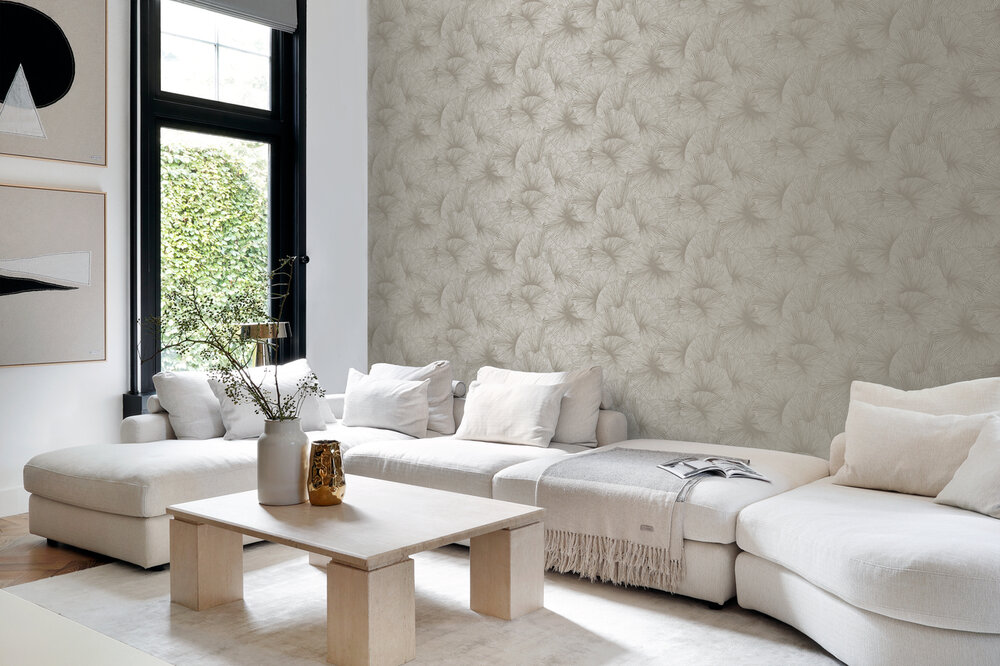 Origin Wallcoverings Botanisch 348007 (incl. Gratis Lijm*) Taupe