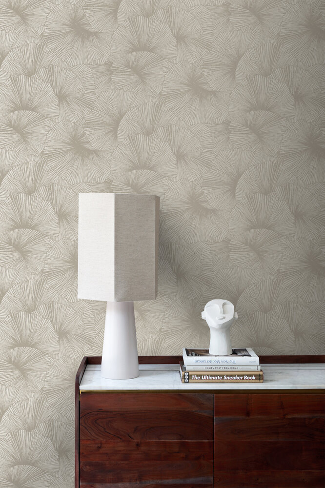 Origin Wallcoverings Botanisch 348007 (incl. Gratis Lijm*) Taupe