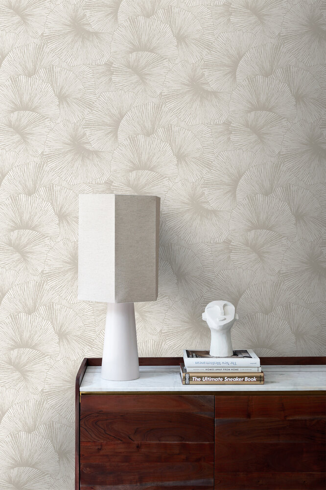 Origin Wallcoverings Botanisch 348005 (incl. Gratis Lijm*) Taupe