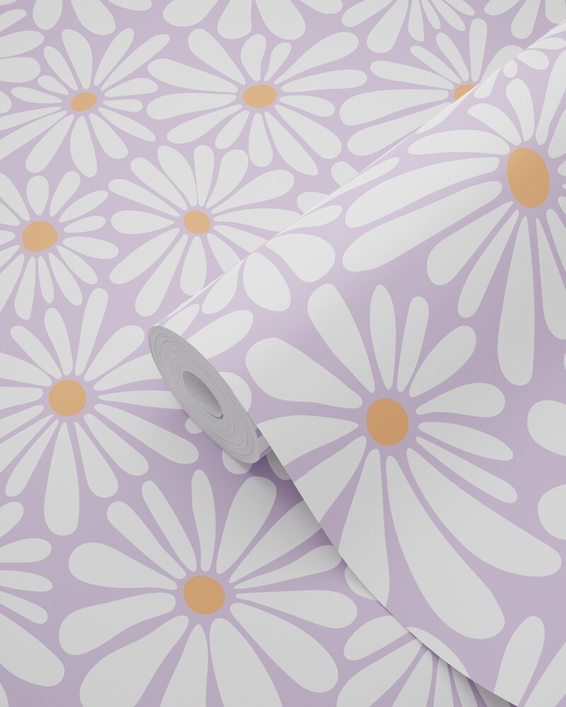 Esta Home Bloemen 131153 (incl. Gratis Lijm*) Paars